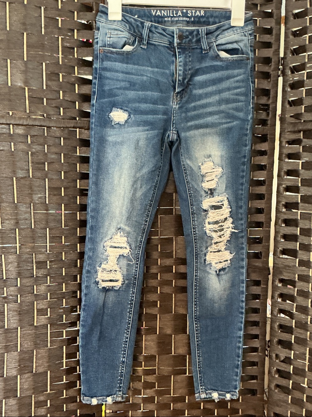 Vanilla star size 5 skinny jean